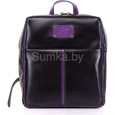 Рюкзак женский Versado 177 черный/фиолетовый